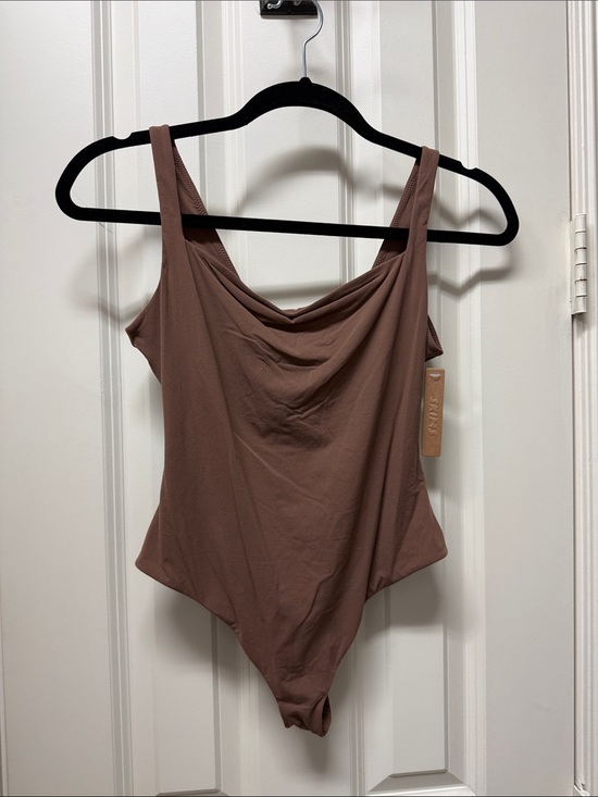 SKIMS Tops - NWT SKIM COWL NECK  Tank Bodysuit